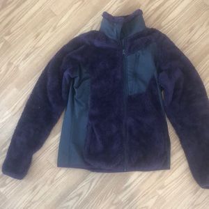 ☀️3/$15☀️ Columbia purple soft zip up fleece jacket medium